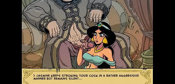  Princess Trainer Chapter 3 - Jasmine Gets Her First Taste Of Genie Cock
